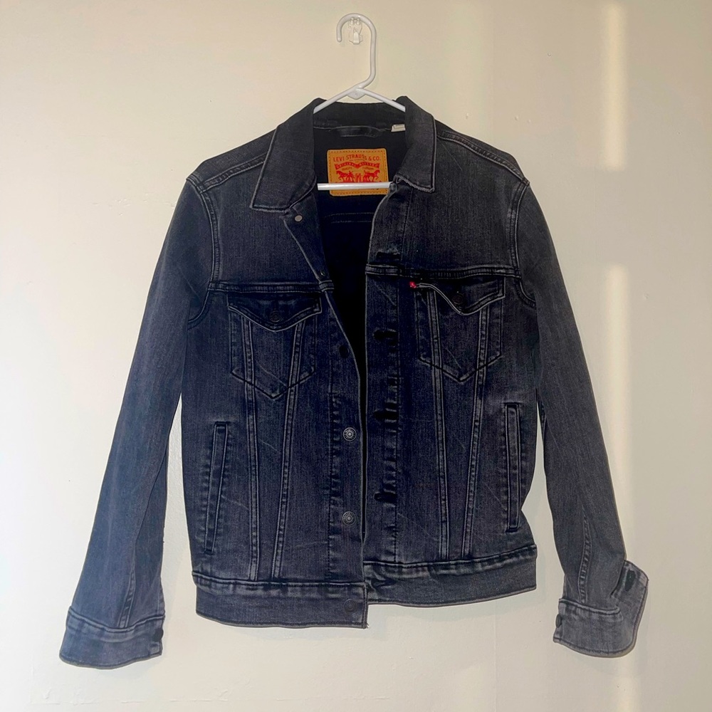 Levi’s Denim Jean Jacket in Black